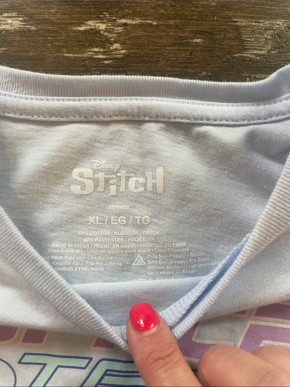 Disney Girls Lilo & Stitch Graphic Tee Size XL - Picture 2 of 6